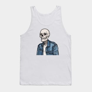 Denim Jacket Tank Top